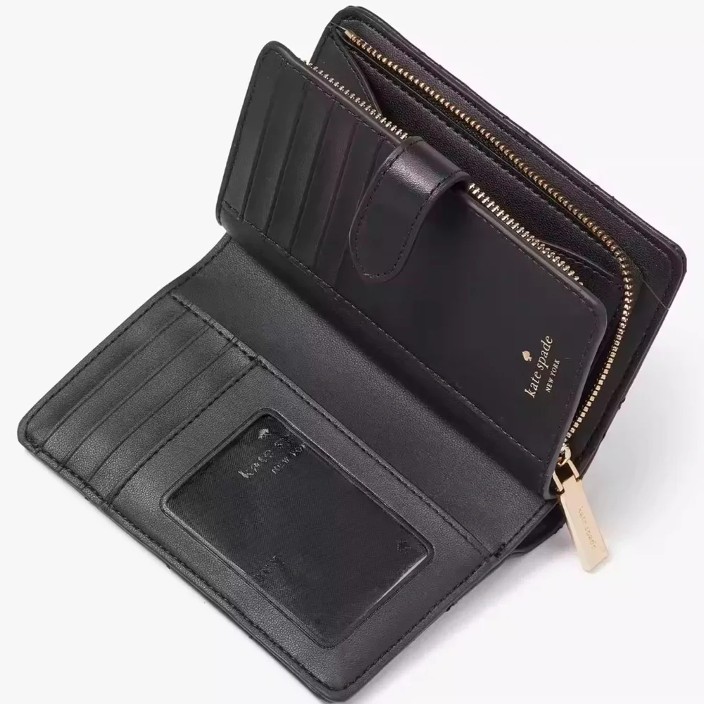 Kate Spade Carey Medium Compact Bifold Wallet - Picture 2 of 6